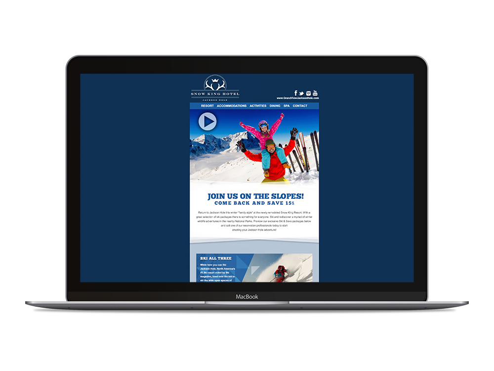 Beautiful display of a Solar Company Website Design on a tablet