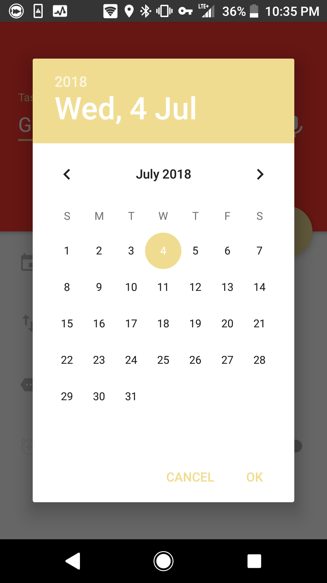 Date Picker