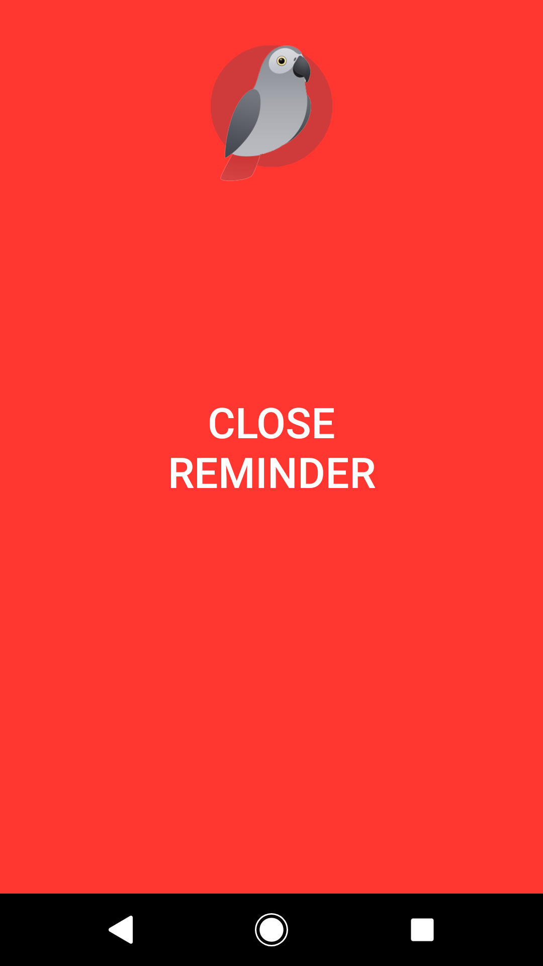 Reminder Screen