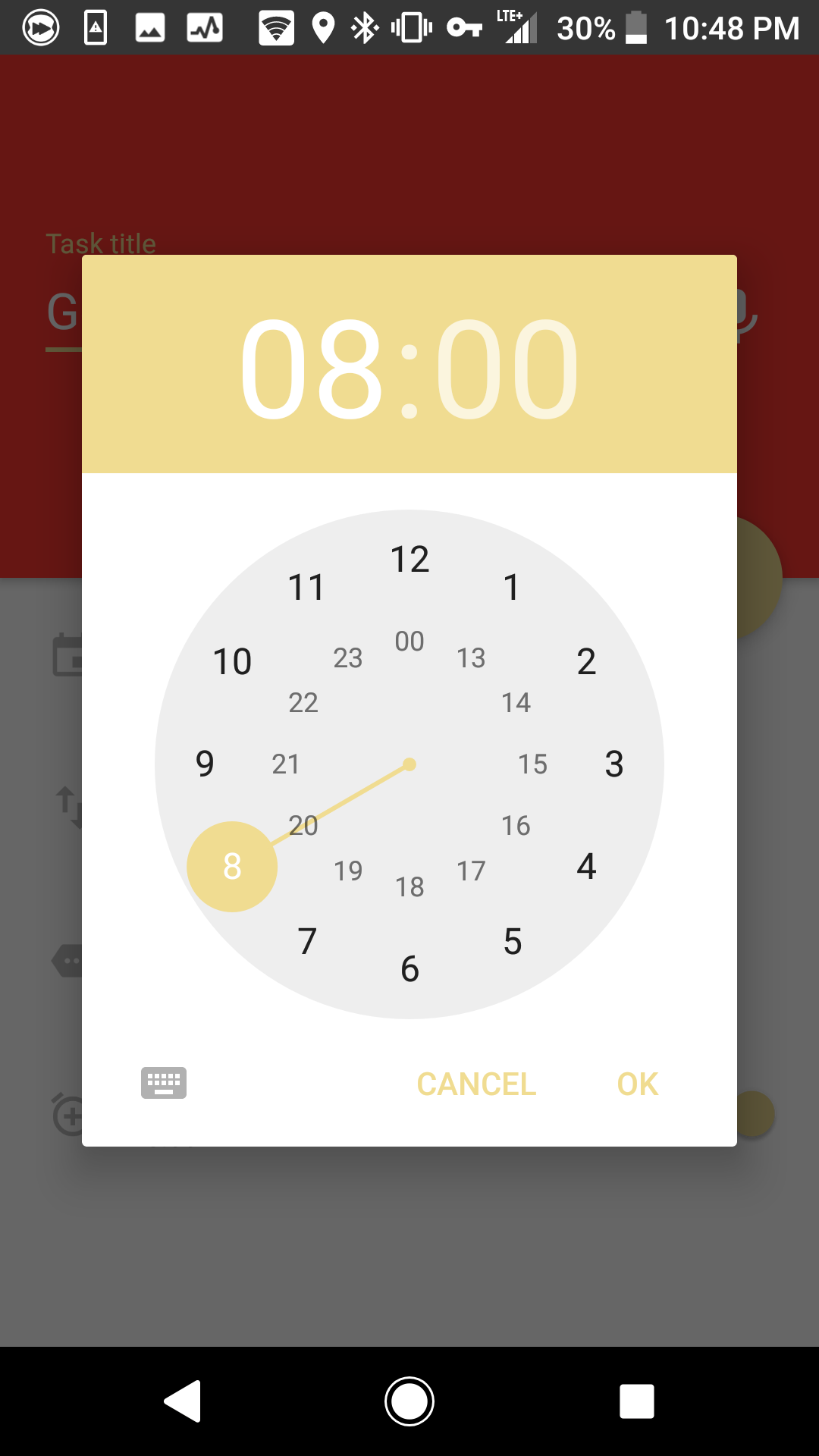 Time Picker