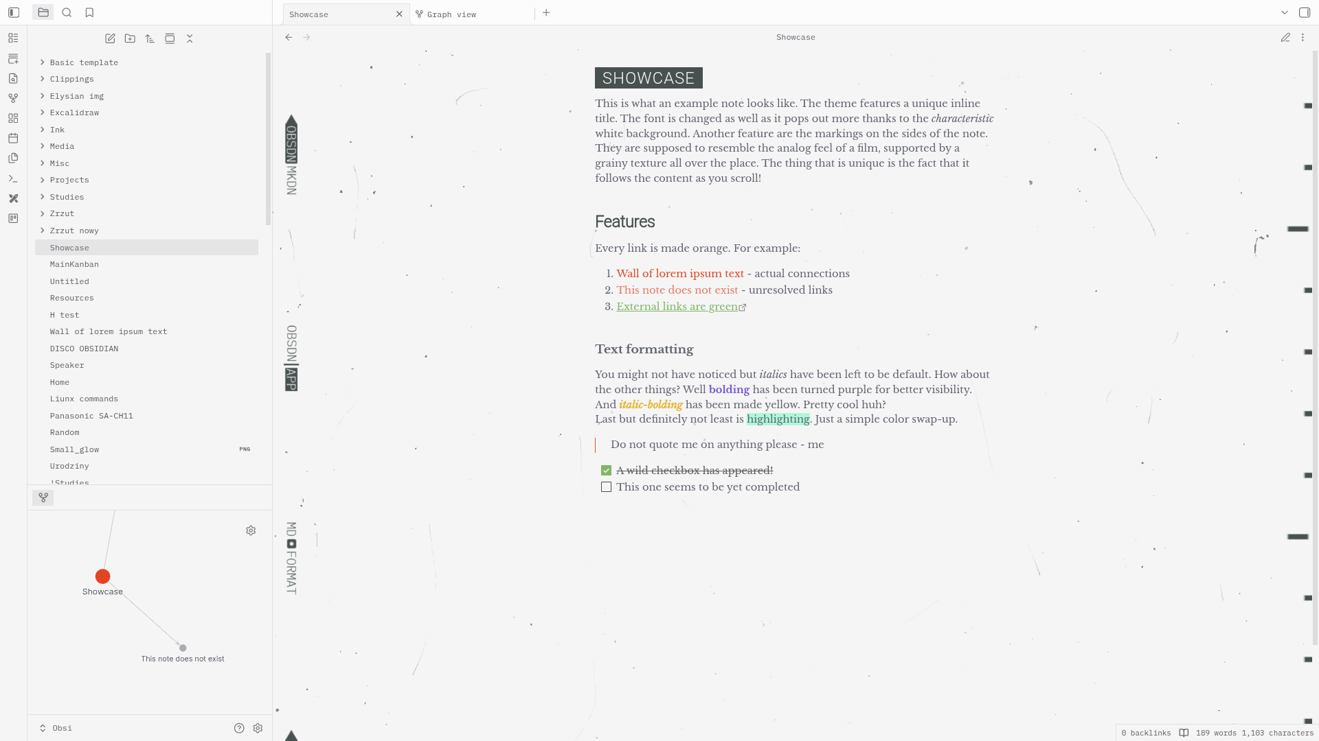 Main look light theme