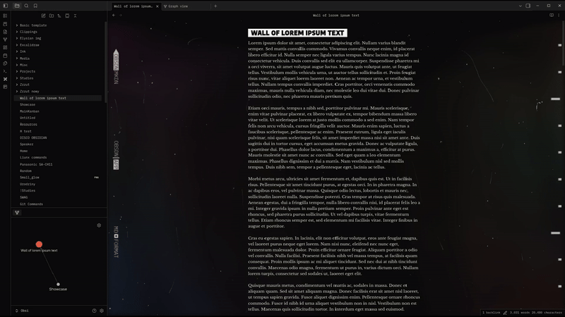 Gif showcasing the scrollable background