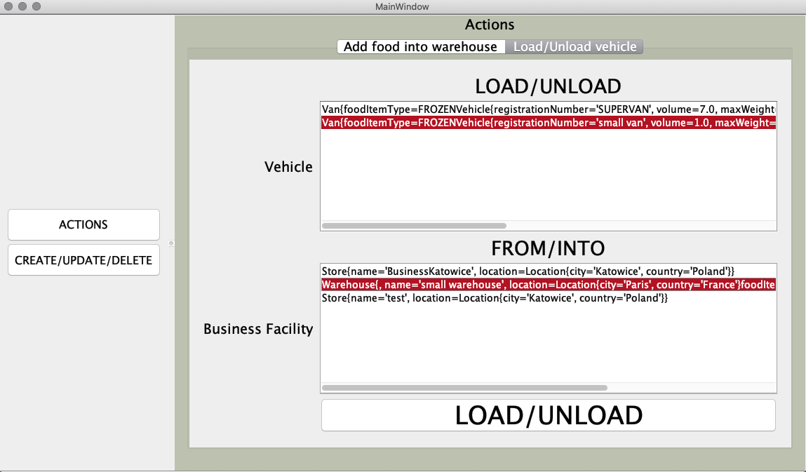 GitHub - matpiwowarski/Food-Transport: Desktop Swing application ...