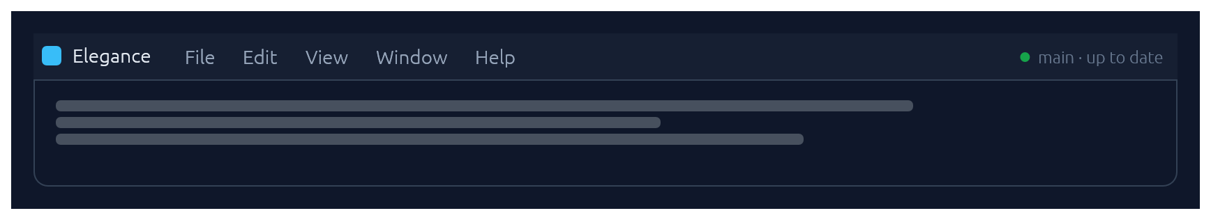 MenuBar