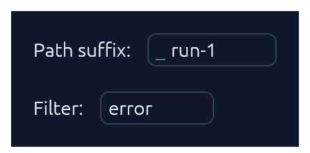 Removable chip — inline editable value with an × close button