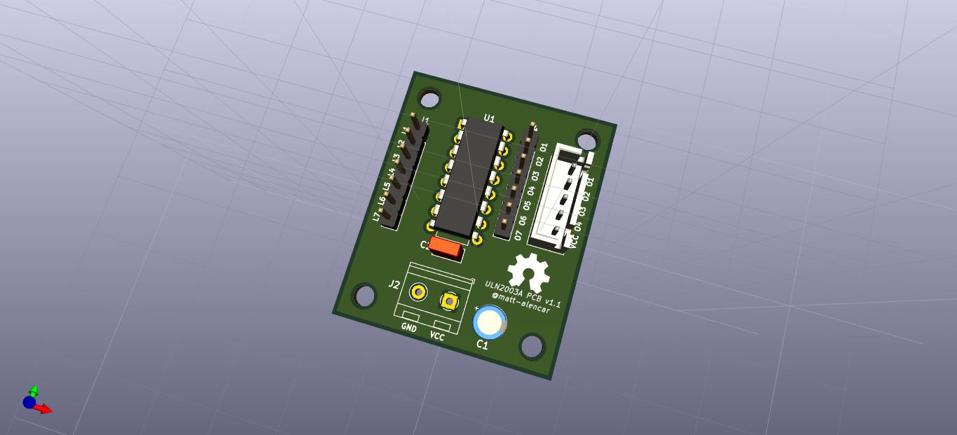 Pcb stepperdriver uln2003, from the project README