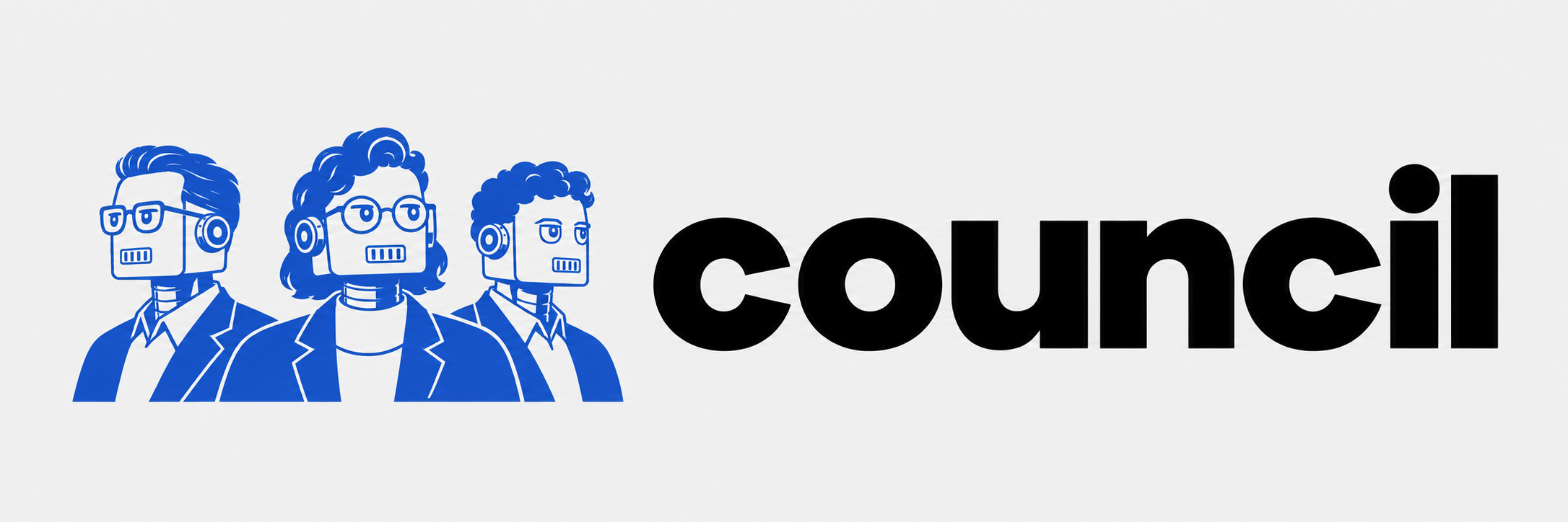 Council — robot advisors and wordmark