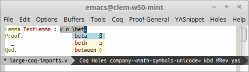 Unicode math symbols