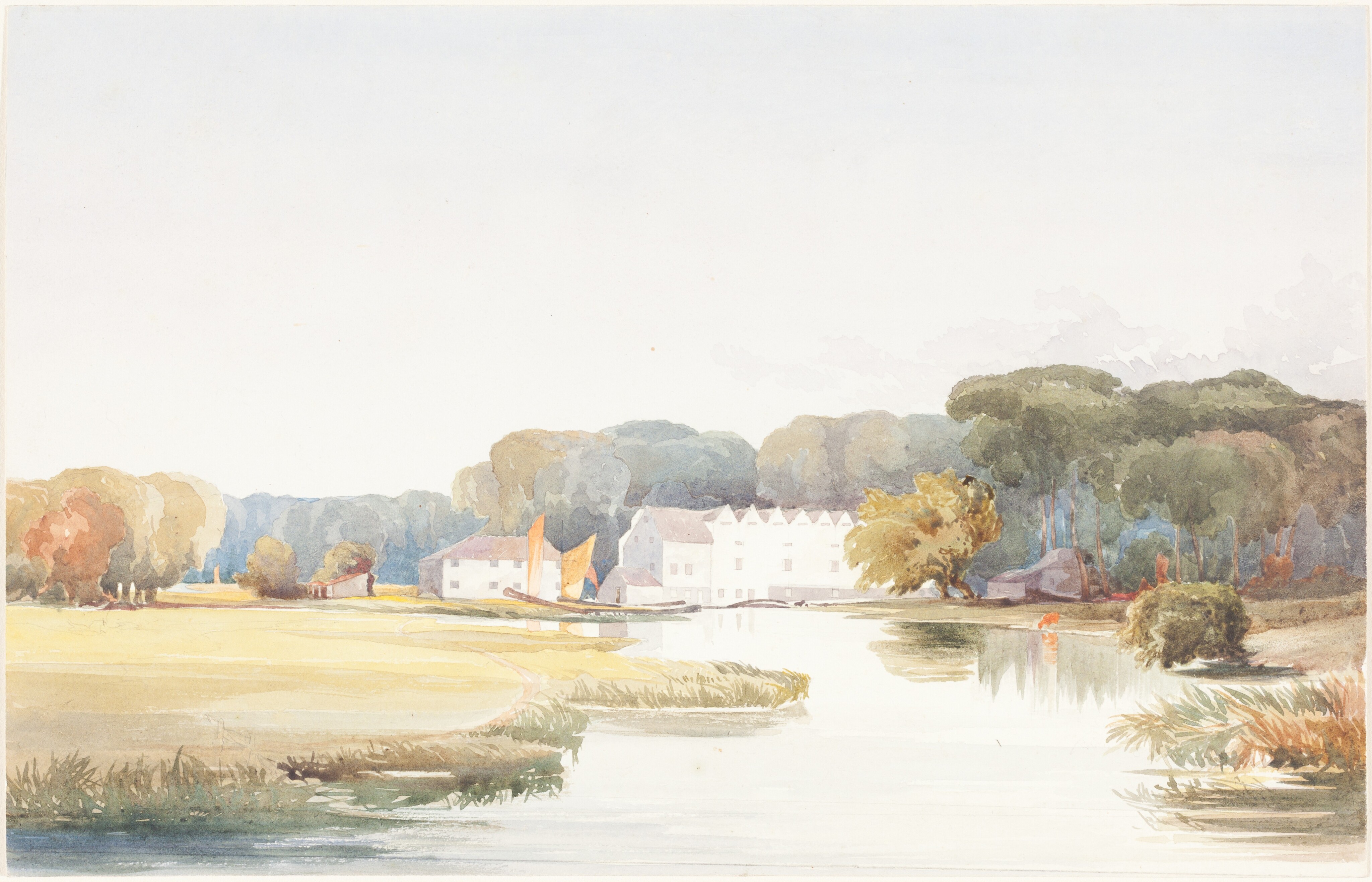 Horstead Mill on the River Bure, Norfolk