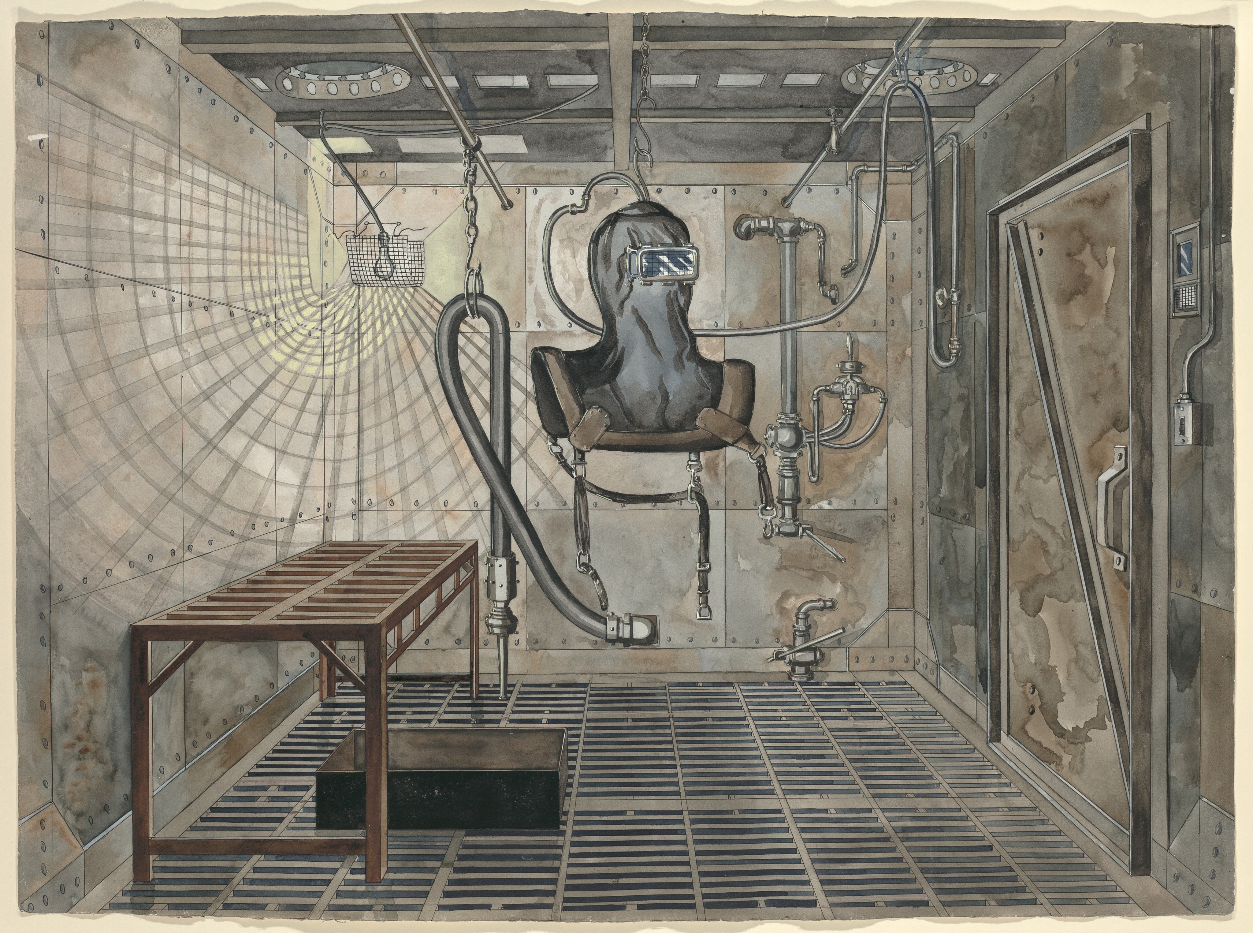 Exterior Sandblasting Chamber