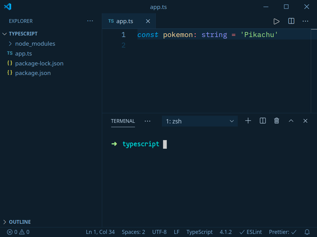 TypeScript setup