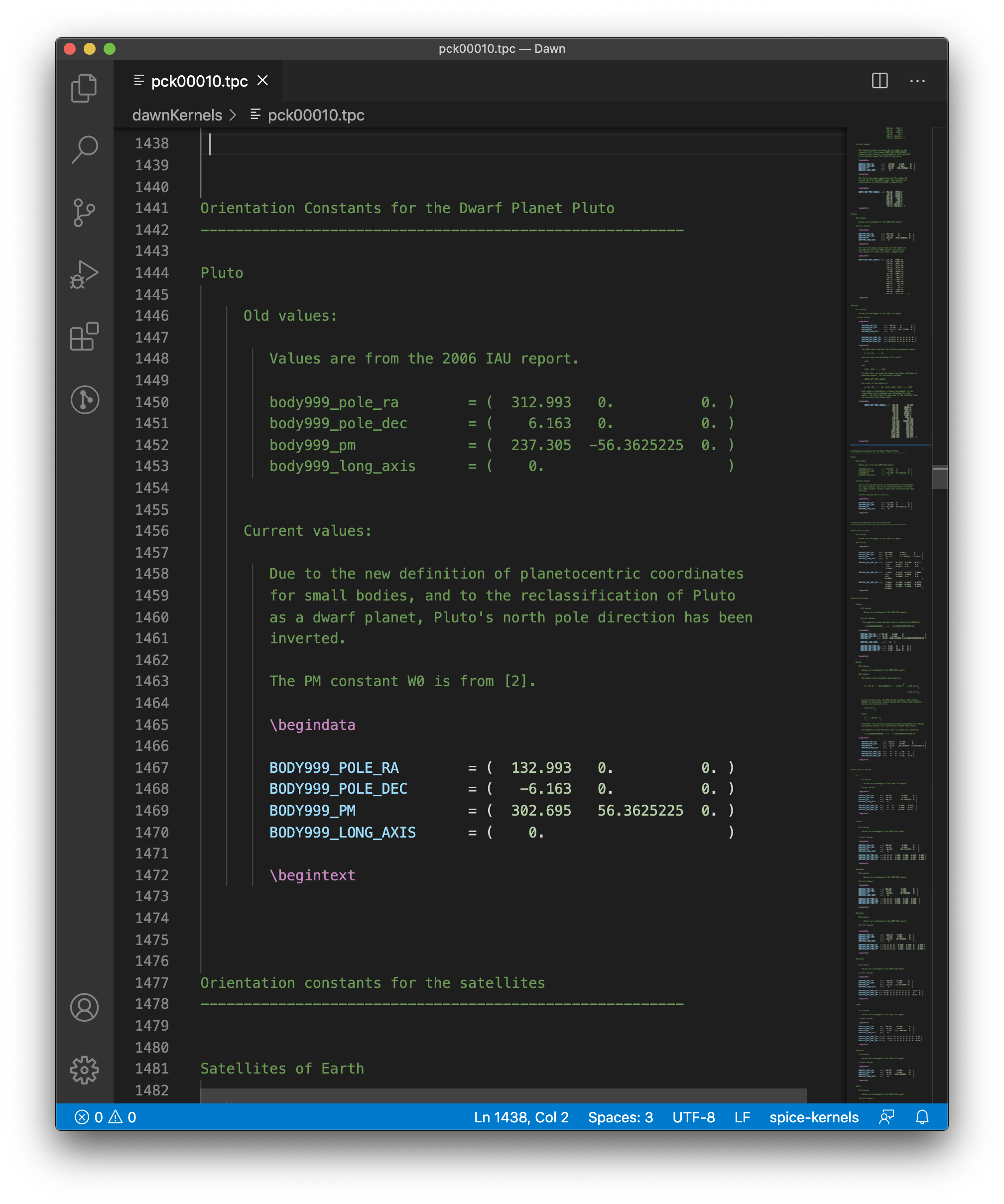 syntax coloring