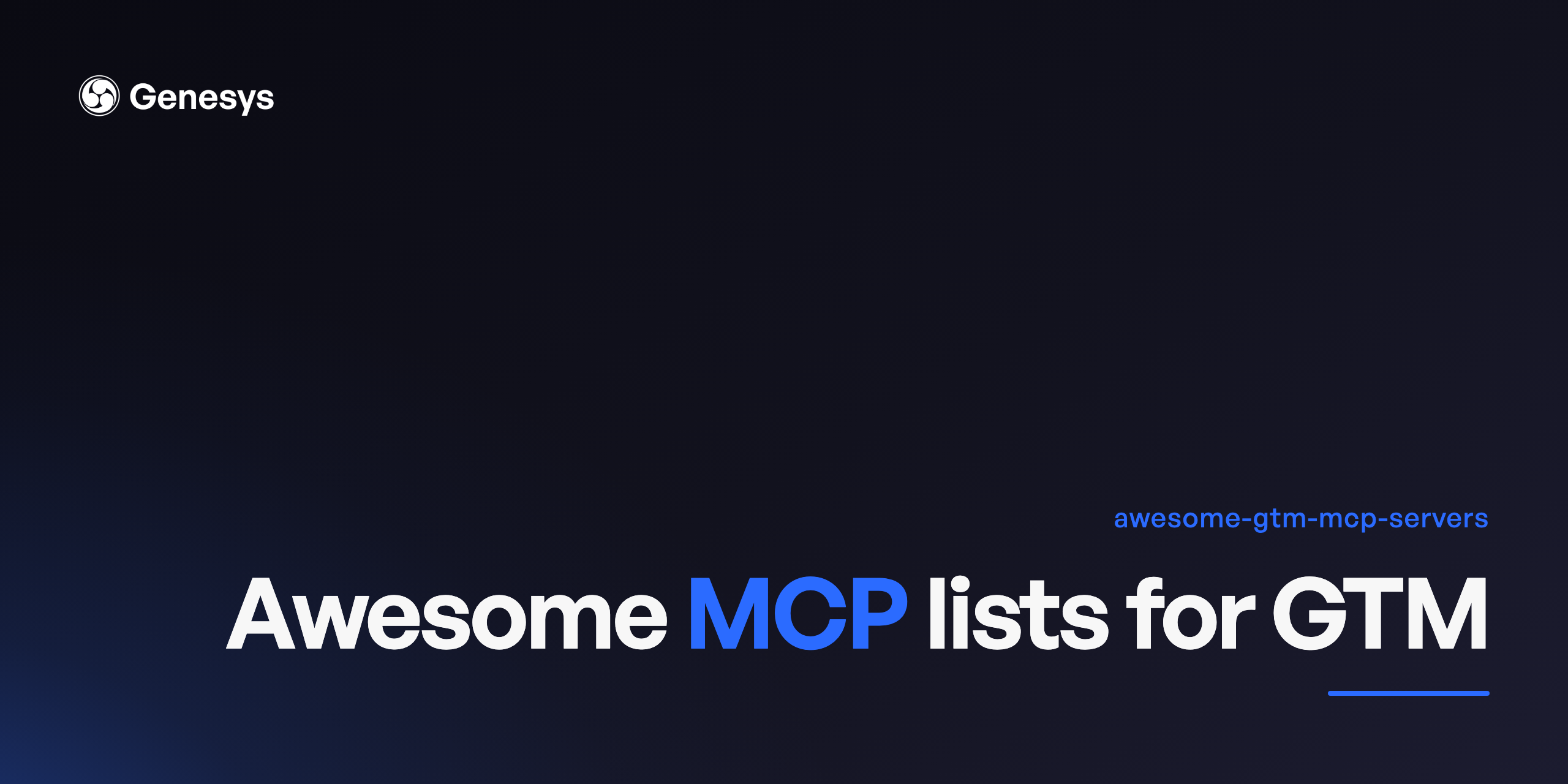 awesome-gtm-mcp-servers cover
