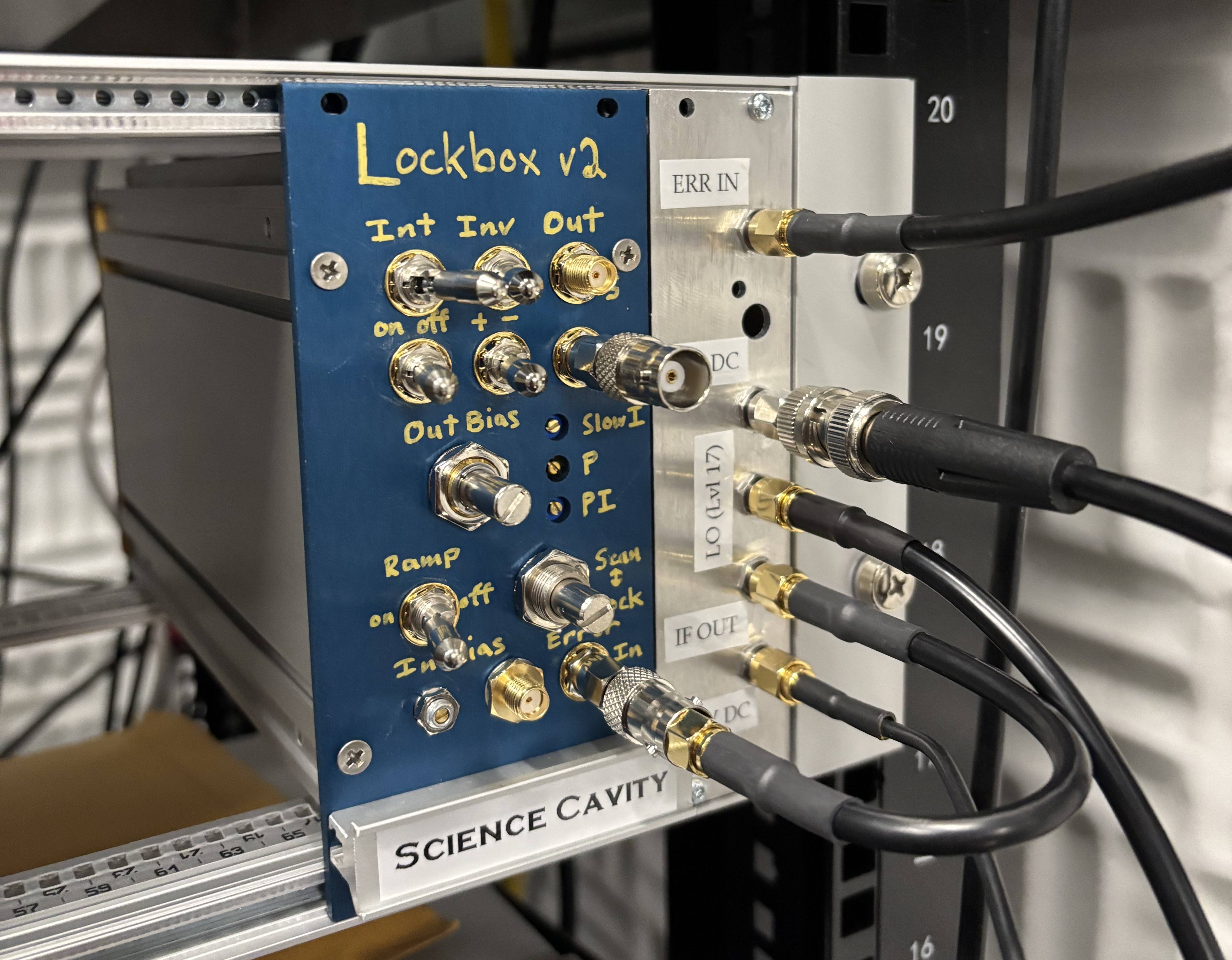 Analog lockbox v2, from the project README