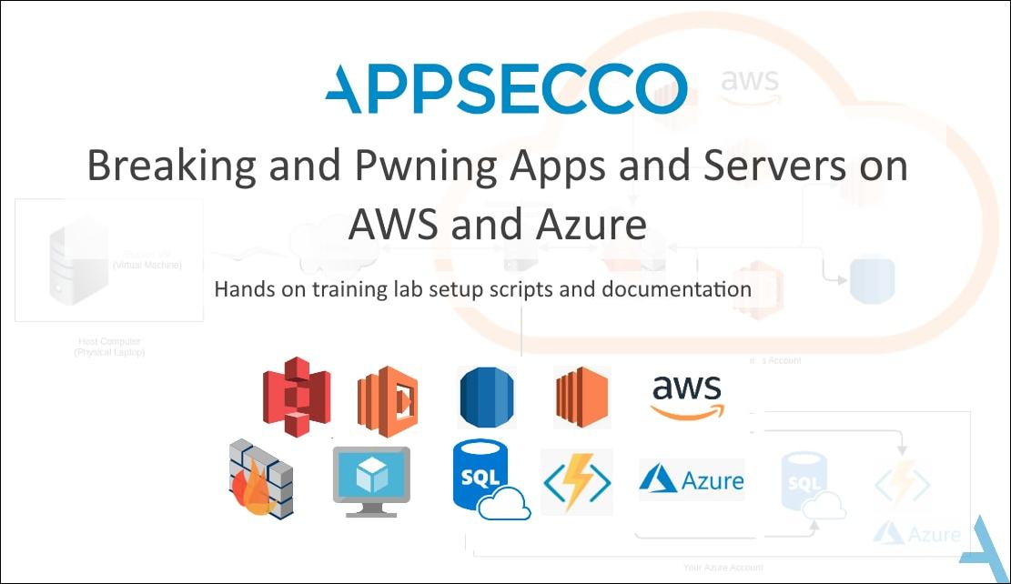Breaking and Pwning Apps and Servers AWS+Azure Free Training