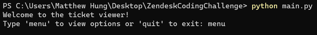 GitHub - matthewhung09/ZendeskCodingChallenge: Coding challenge for ...