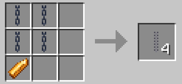 Four iron chains and a Sunstone Shard