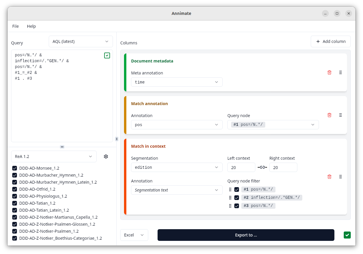 Screenshot of Annimate