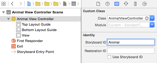 AnimalViewController in Animals.storyboard