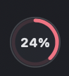 Sync ring at 24%
