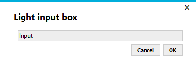 Light Input Box