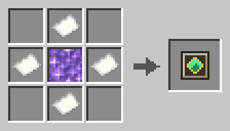 Crafting recipe for Fitting Template Gemstone