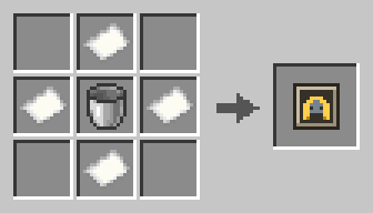 Crafting recipe for Skin Template Milanese