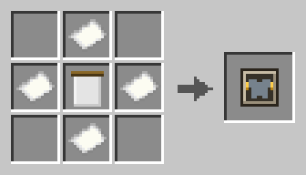 Crafting recipe for Template Banner