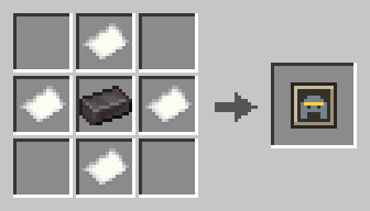 Crafting recipe for Template Great Helm