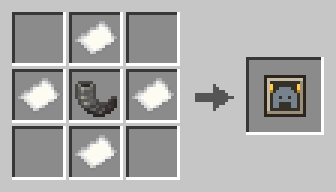 Crafting recipe for Template Horns