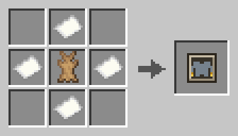 Crafting recipe for Template Mittens