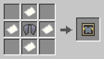 Crafting recipe for Template Pinions