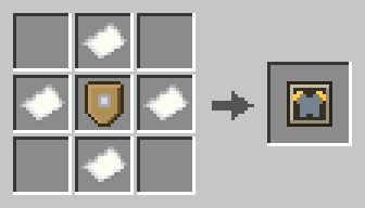 Crafting recipe for Template Spaulders
