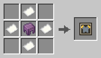 Crafting recipe for Template Wing Cases