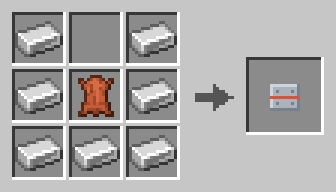 Crafting recipe for Bunny Barding