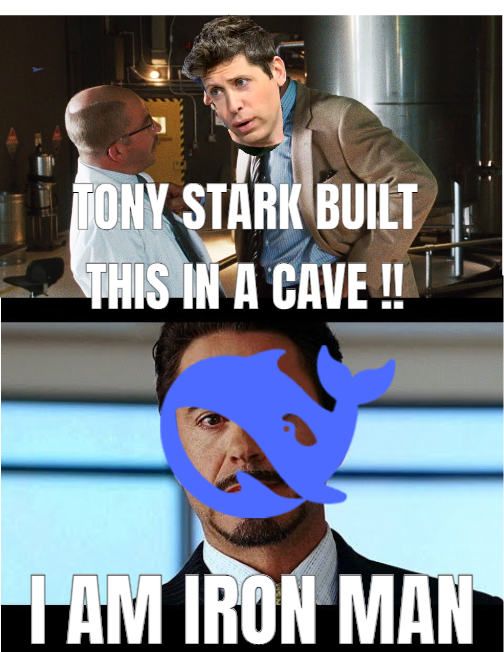 with a box of scraps