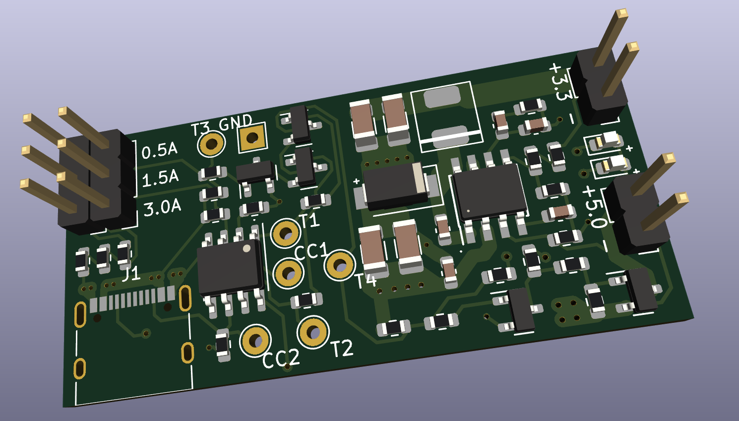 3.3V-3A-step down converter powered by-USB-C, from the project README