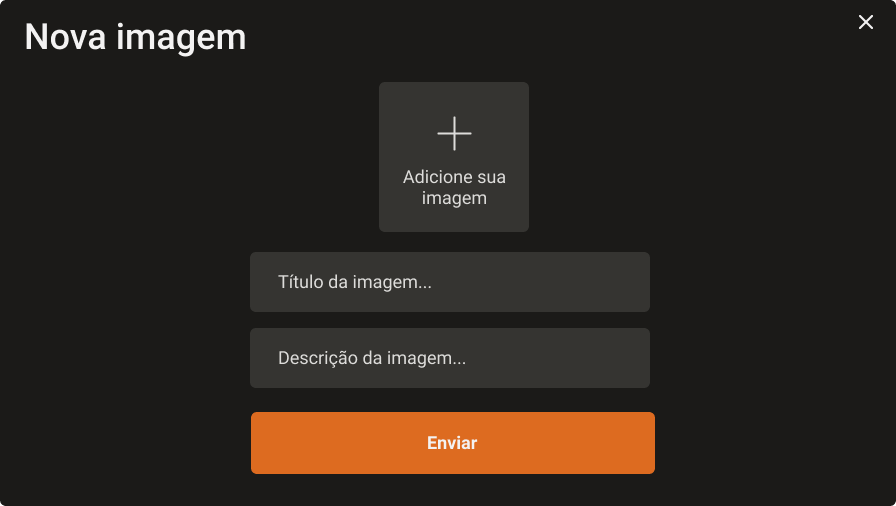 modal para add mais imagem