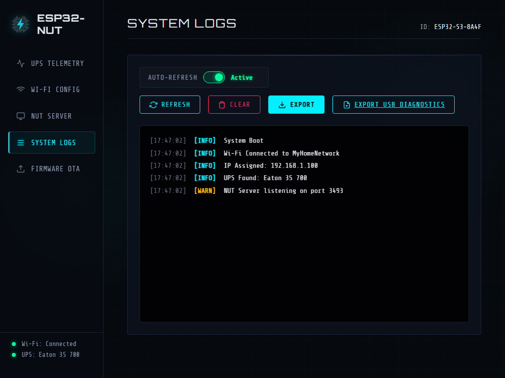 System Logs