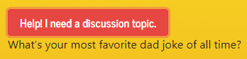 Discussion Topic Button