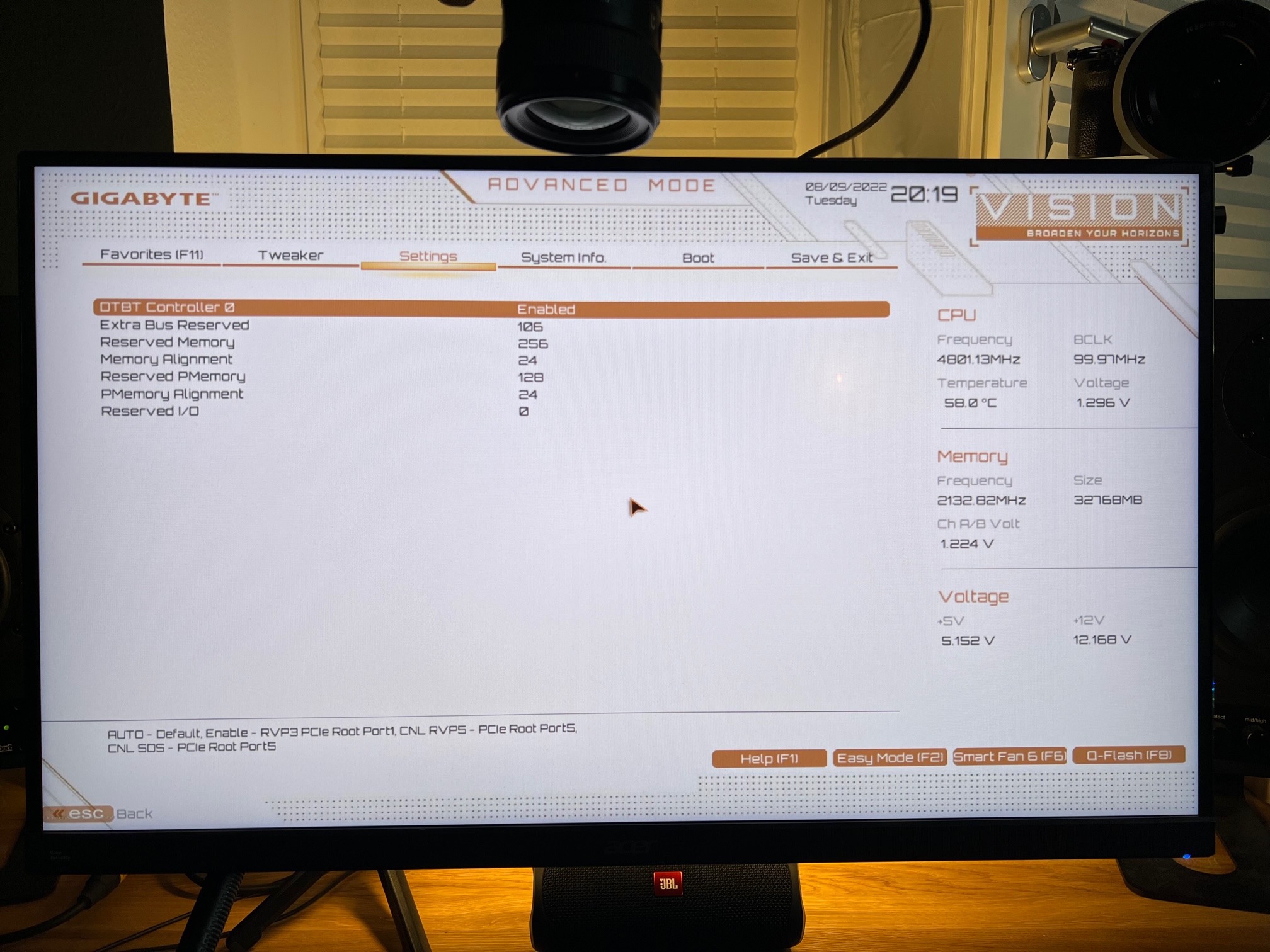 BIOS settings #5