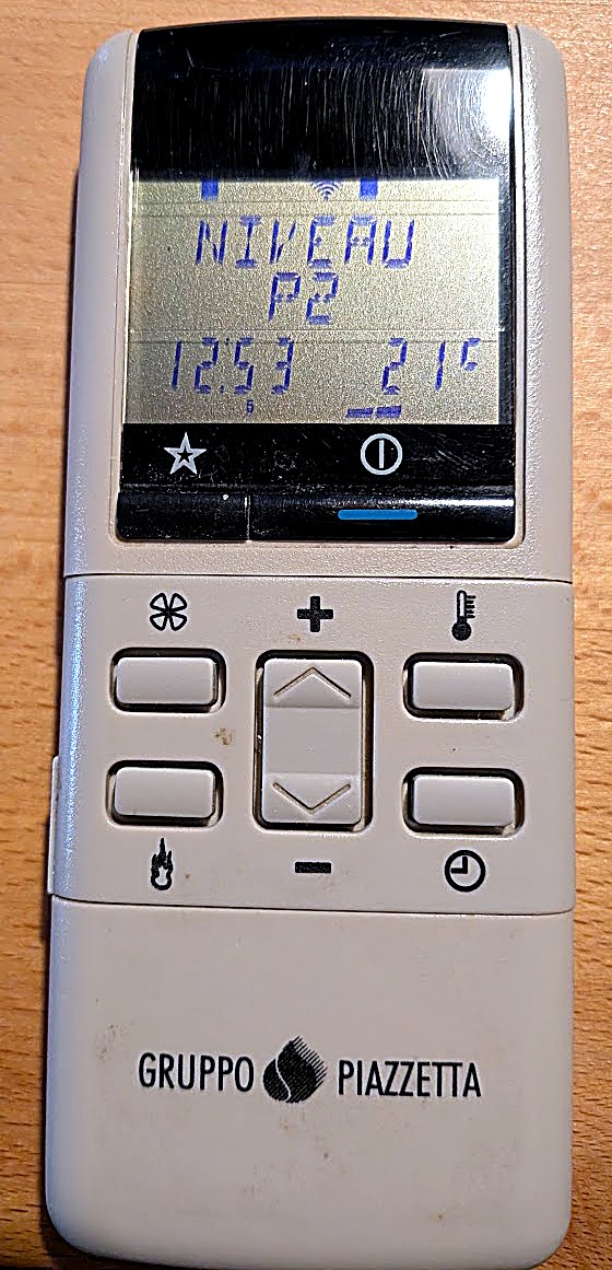 Piazzetta F0203-1480V3 remote