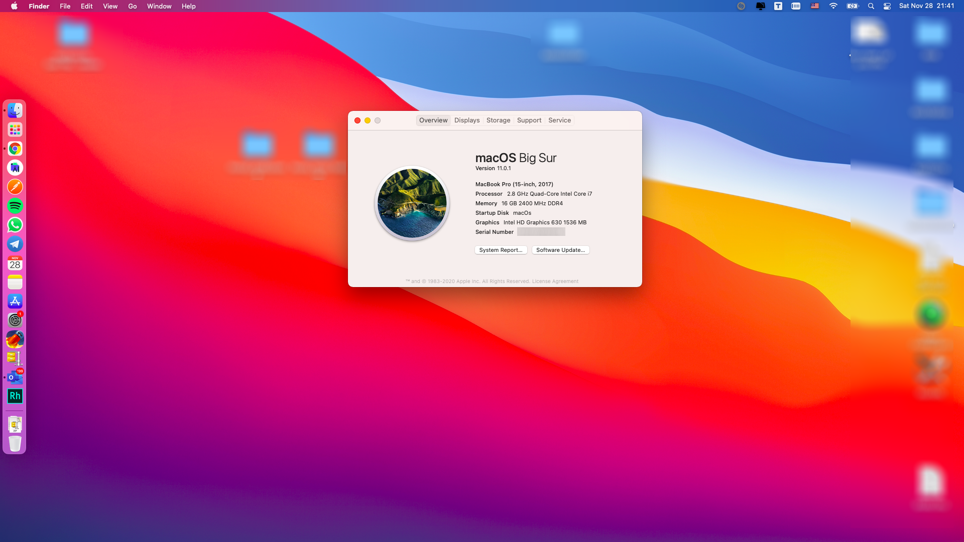 macOS Big Sur - 11.0.1