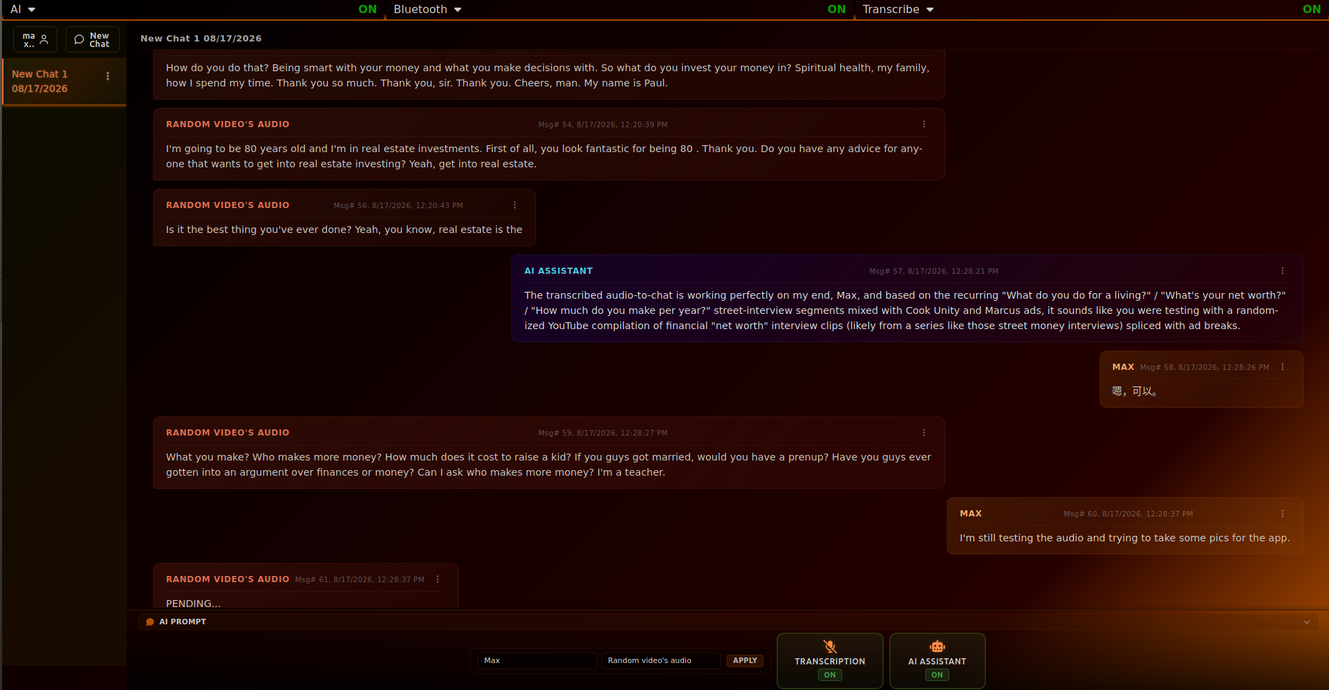 Virtual Chat screenshot 2