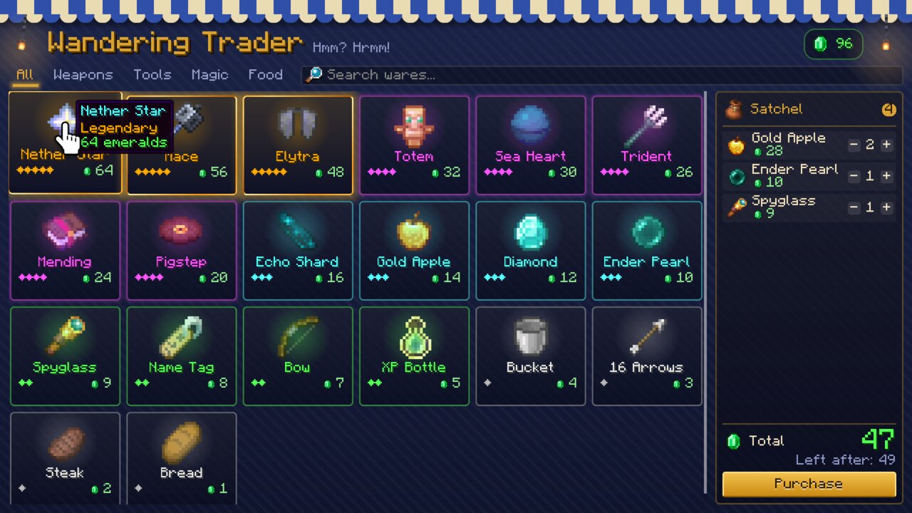 A trader's shop