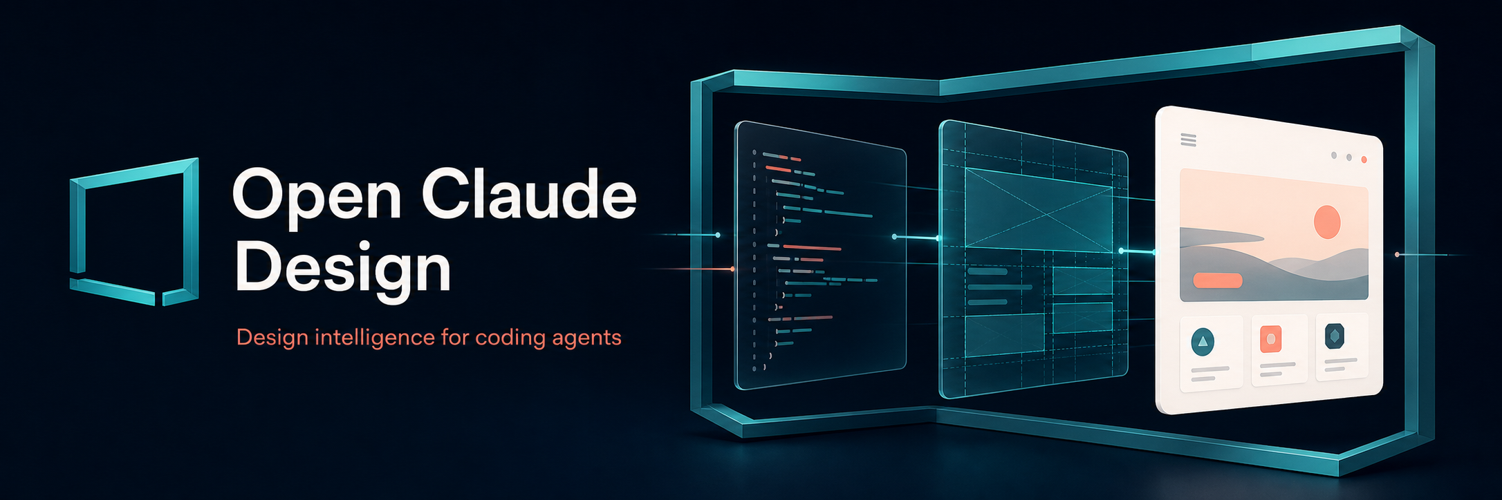 Open Claude Design — design intelligence for coding agents