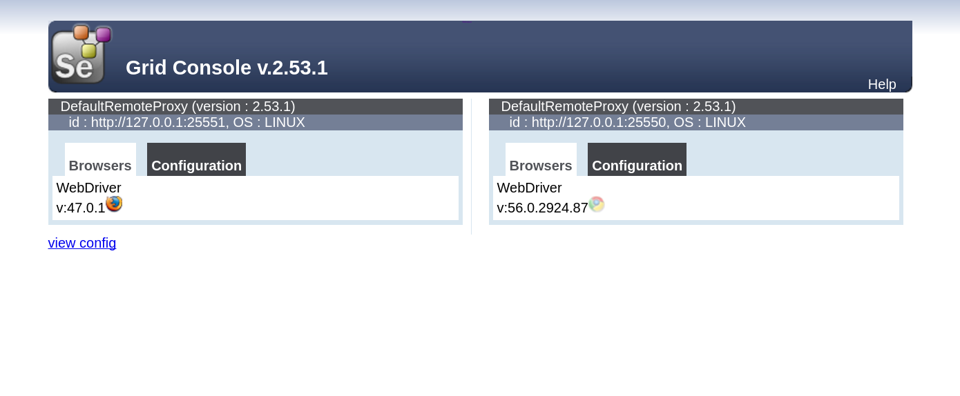 docker-selenium-grid