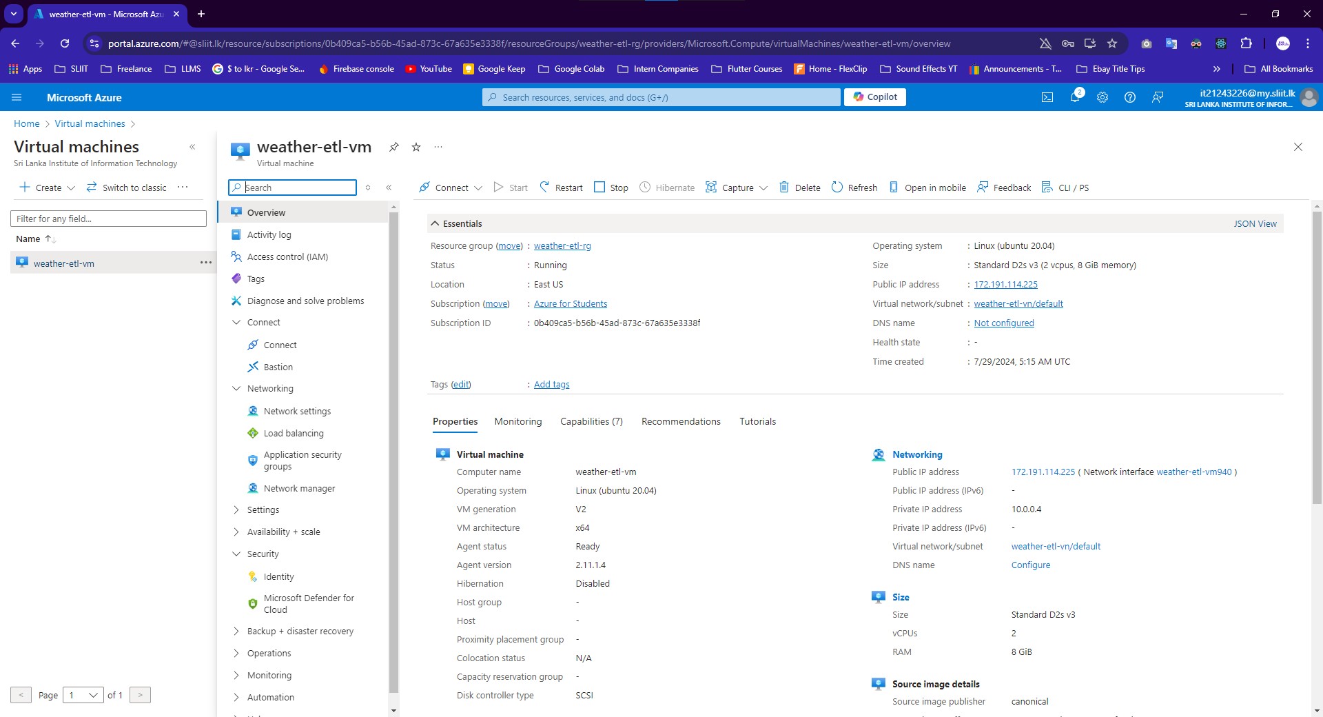 Azure VM Setup