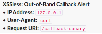 OOB CallBack Listener Demo