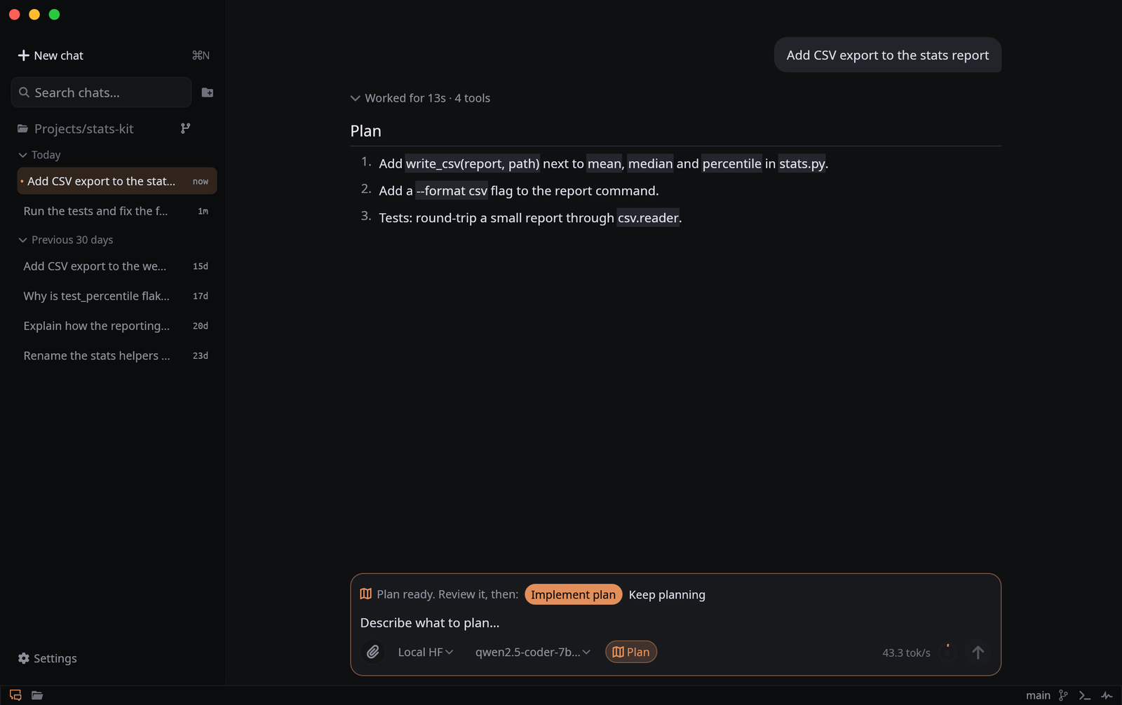 oxi in the Dark theme